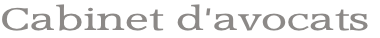 Cabinet d'avocats